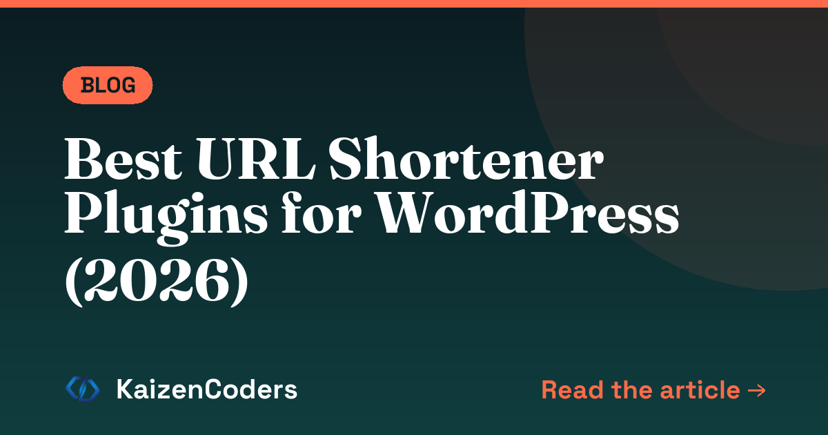 Best URL Shortener Plugins for WordPress (2026)