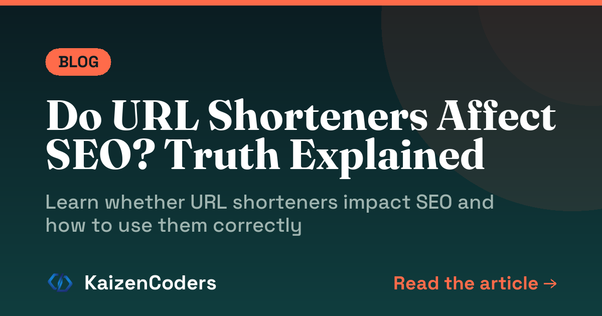 Do URL Shorteners Affect SEO? Truth Explained